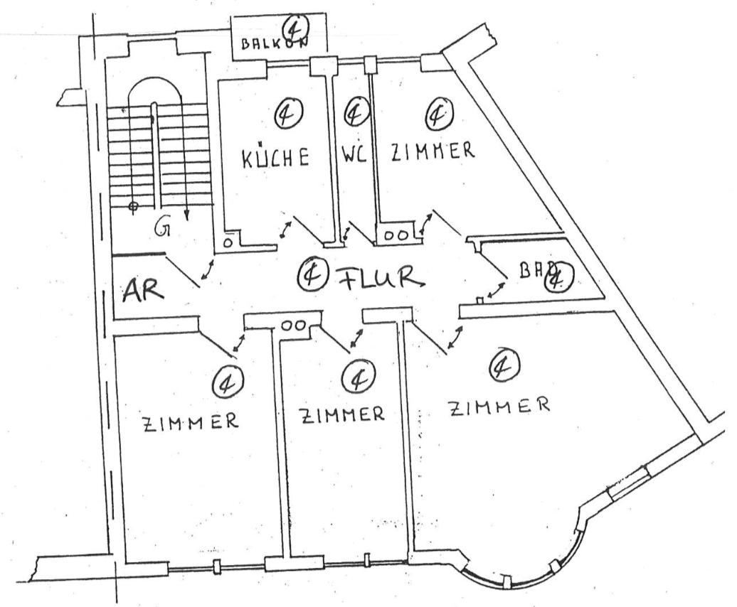 Prodej bytu 4+1 93 m², Bamberg, Bavorsko Prodej bytu 4+1 93 m², Bamberg, Bavorsko