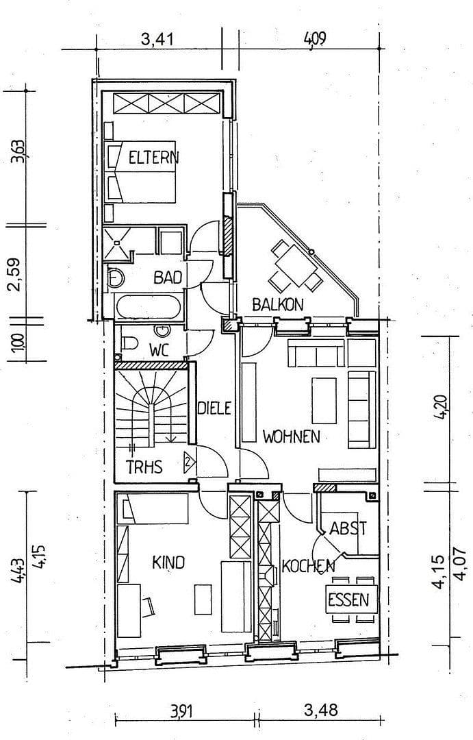 Prodej domu 262 m², pozemek 235 m², Konz, Porýní-Falc Prodej domu 262 m², pozemek 235 m², Konz, Porýní-Falc