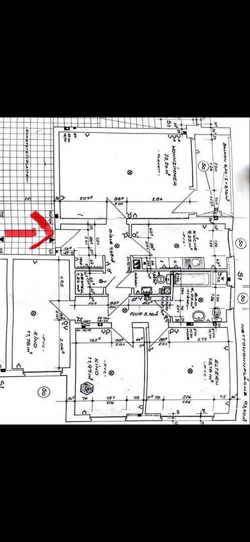 Prodej bytu 4+1 93 m², Trier, Porýní-Falc Prodej bytu 4+1 93 m², Trier, Porýní-Falc