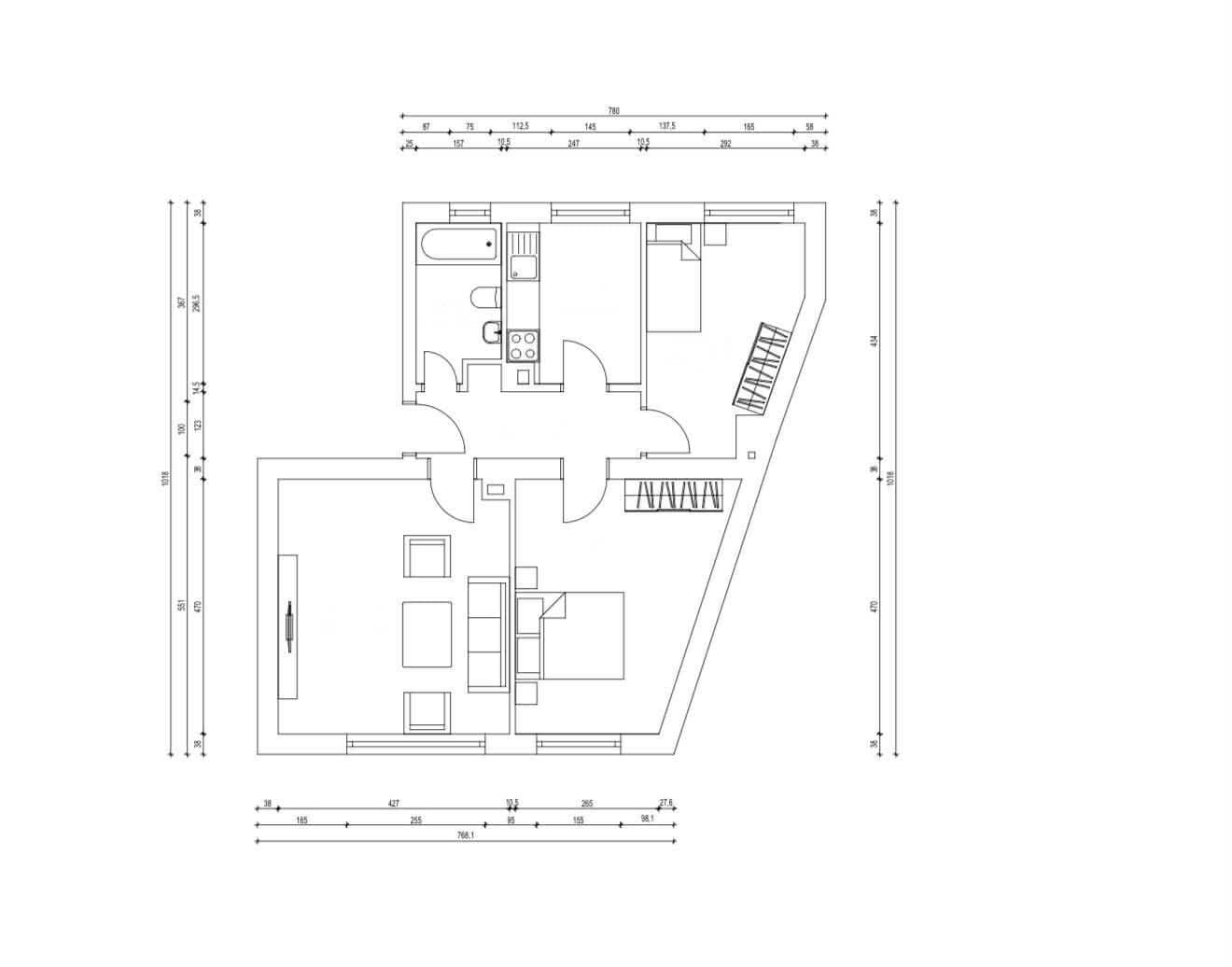 Pronájem bytu 65 m², Burgstraße 4, Mannheim, Bádensko-Württembersko Pronájem bytu 65 m², Burgstraße 4, Mannheim, Bádensko-Württembersko