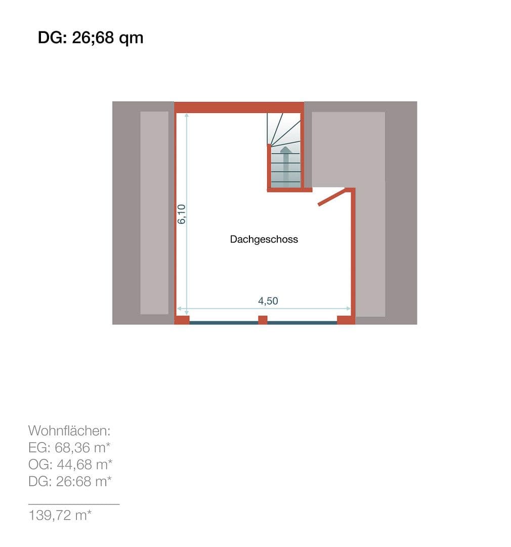 Prodej domu 135 m², pozemek 490 m², Bremen, Bremen Prodej domu 135 m², pozemek 490 m², Bremen, Bremen