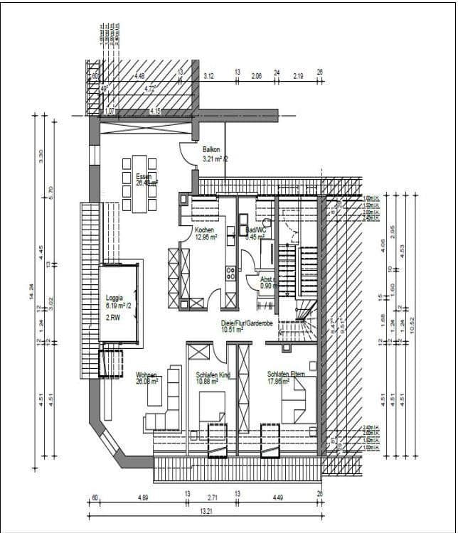 Pronájem bytu 4+1 185 m², Essen, Severní Porýní-Vestfálsko Pronájem bytu 4+1 185 m², Essen, Severní Porýní-Vestfálsko