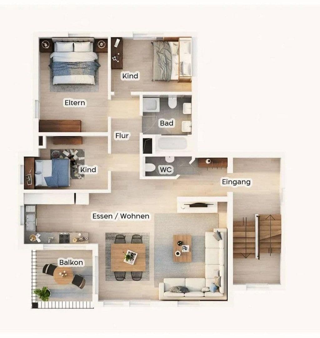 Prodej bytu 4+1 104 m², Waldenbuch, Bádensko-Württembersko Prodej bytu 4+1 104 m², Waldenbuch, Bádensko-Württembersko