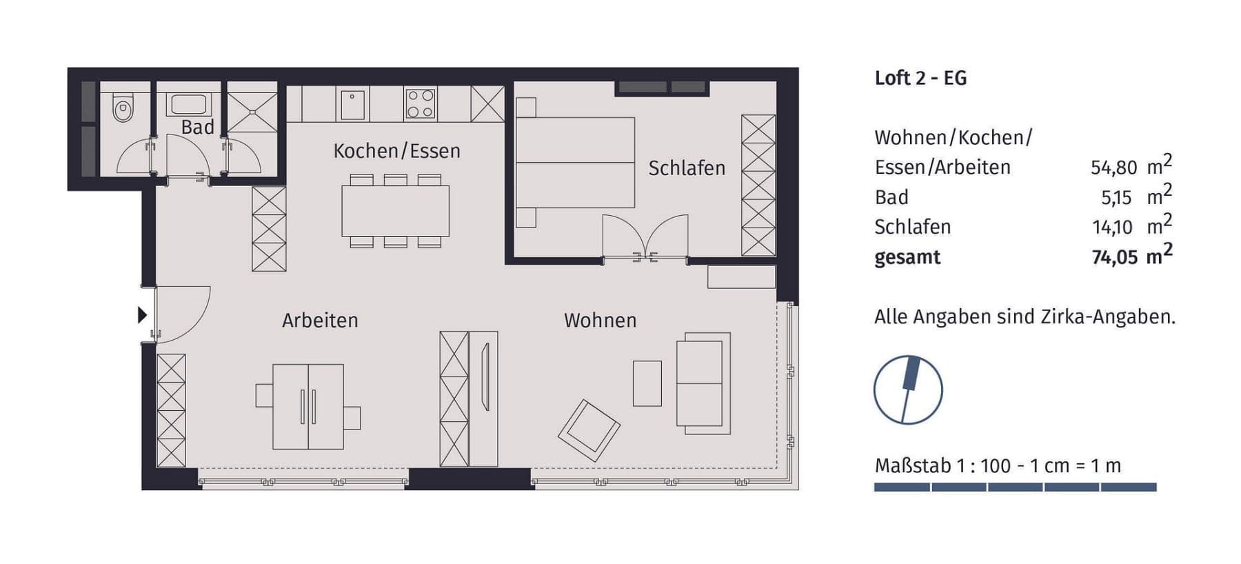 Pronájem bytu 2+1 75 m², Richard-Tauber-Straße 3, München, Bavorsko Pronájem bytu 2+1 75 m², Richard-Tauber-Straße 3, München, Bavorsko