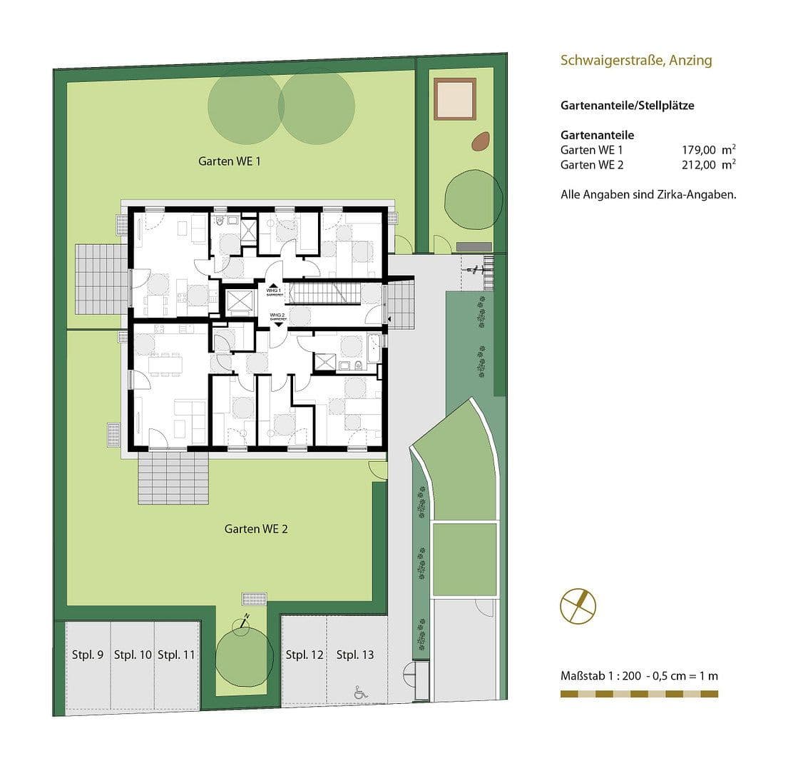 Pronájem bytu 3+1 65 m², Anzing, Bavorsko Pronájem bytu 3+1 65 m², Anzing, Bavorsko