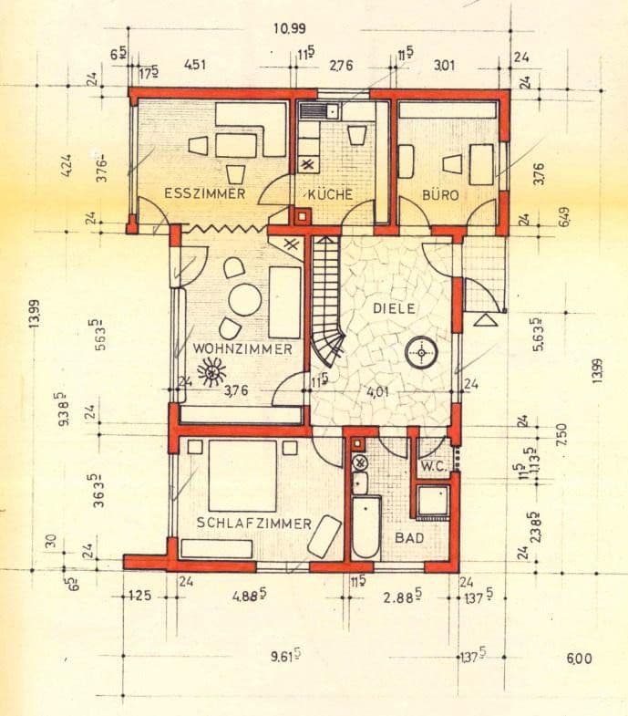 Prodej domu 197 m², pozemek 800 m², Schorndorf, Bádensko-Württembersko Prodej domu 197 m², pozemek 800 m², Schorndorf, Bádensko-Württembersko