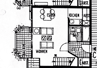 Pronájem bytu 1+1 55 m², Mühlenberg 10, Mülheim an der Ruhr, Severní Porýní-Vestfálsko Pronájem bytu 1+1 55 m², Mühlenberg 10, Mülheim an der Ruhr, Severní Porýní-Vestfálsko