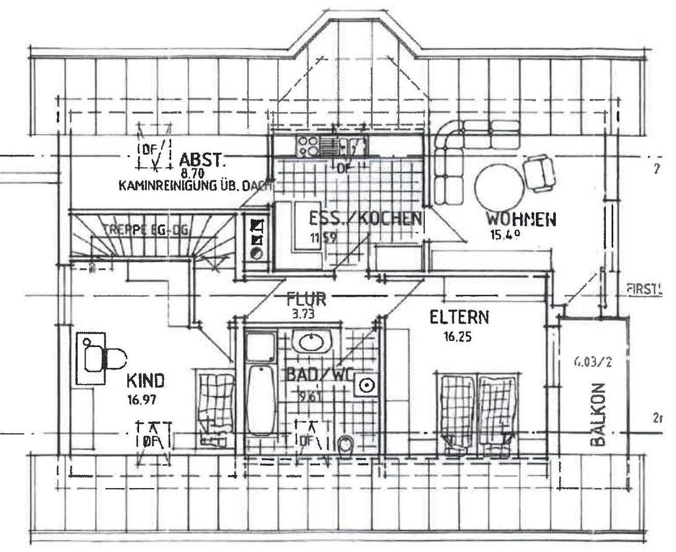 Pronájem bytu 3+kk 85 m², Wüstenrot, Bádensko-Württembersko Pronájem bytu 3+kk 85 m², Wüstenrot, Bádensko-Württembersko