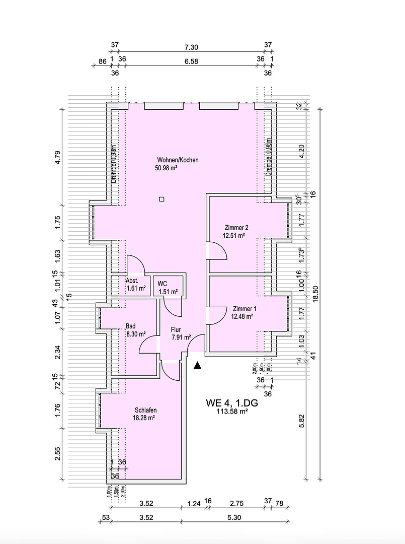 Pronájem bytu 4+1 124 m², Hollernstr. 109, Hollern-Twielenfleth, Dolní Sasko Pronájem bytu 4+1 124 m², Hollernstr. 109, Hollern-Twielenfleth, Dolní Sasko