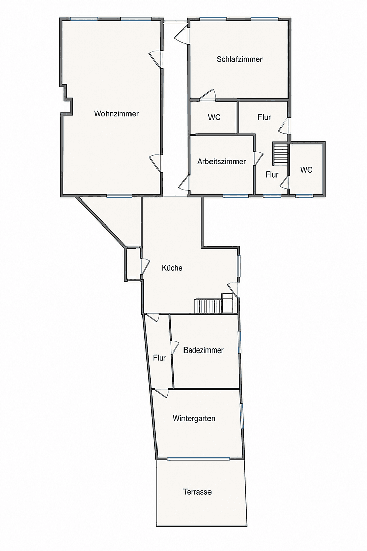 Prodej domu 263 m², pozemek 911 m², Heißener Straße 90, Mülheim an der Ruhr, Severní Porýní-Vestfálsko Prodej domu 263 m², pozemek 911 m², Heißener Straße 90, Mülheim an der Ruhr, Severní Porýní-Vestfálsko