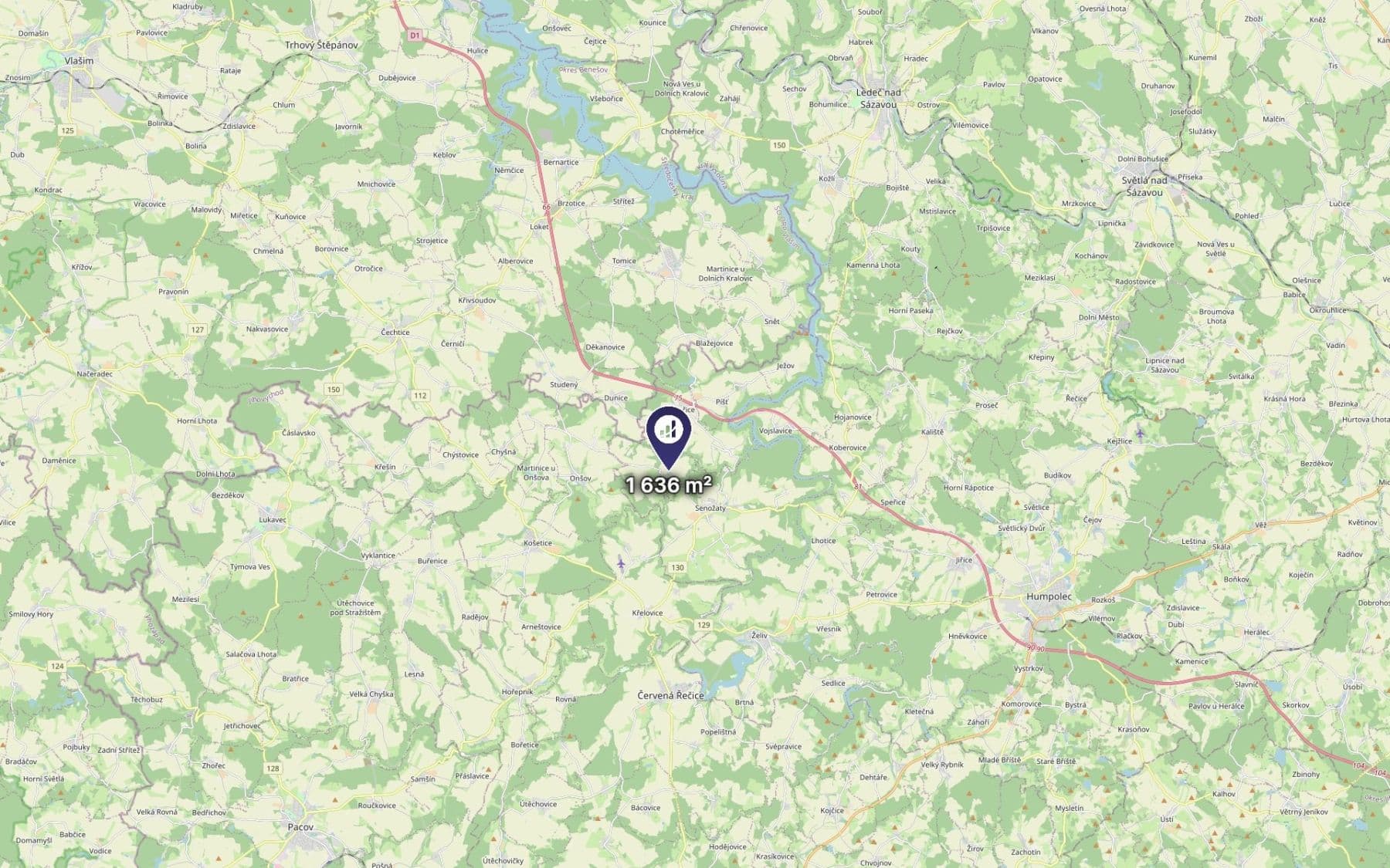 Prodej pozemku 1.636 m², Syrov, Kraj Vysočina Prodej pozemku 1.636 m², Syrov, Kraj Vysočina