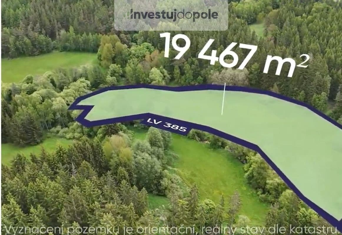 Prodej pozemku 19.467 m², Útvina, Karlovarský kraj Prodej pozemku 19.467 m², Útvina, Karlovarský kraj