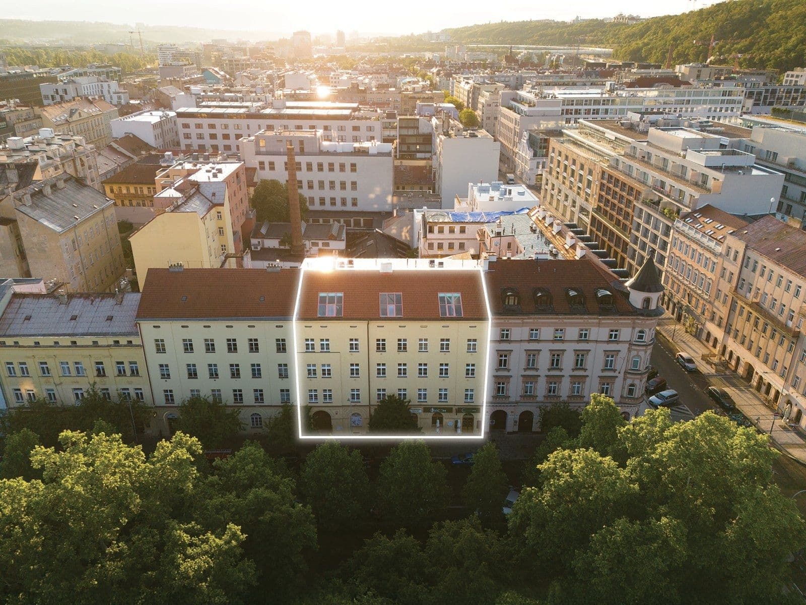 Prodej bytu 2+1 105 m², Karlínské náměstí, Praha, Praha Prodej bytu 2+1 105 m², Karlínské náměstí, Praha, Praha