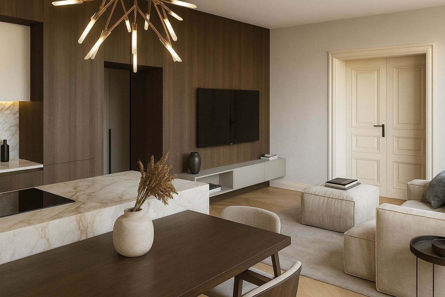 Prodej bytu 2+1 105 m², Karlínské náměstí, Praha, Praha Prodej bytu 2+1 105 m², Karlínské náměstí, Praha, Praha