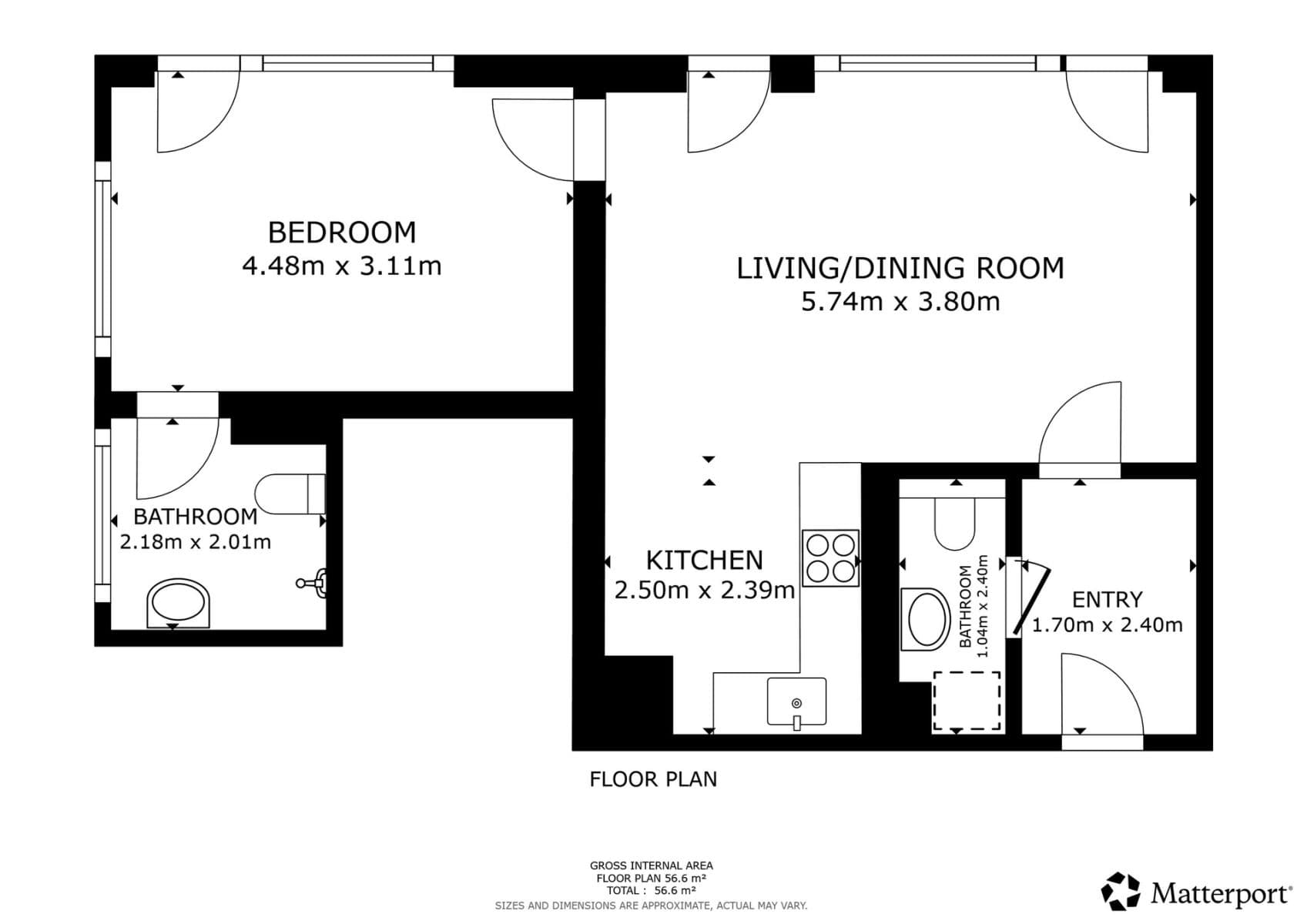 Pronájem bytu 2+kk 57 m², Hábova, Praha, Praha Pronájem bytu 2+kk 57 m², Hábova, Praha, Praha