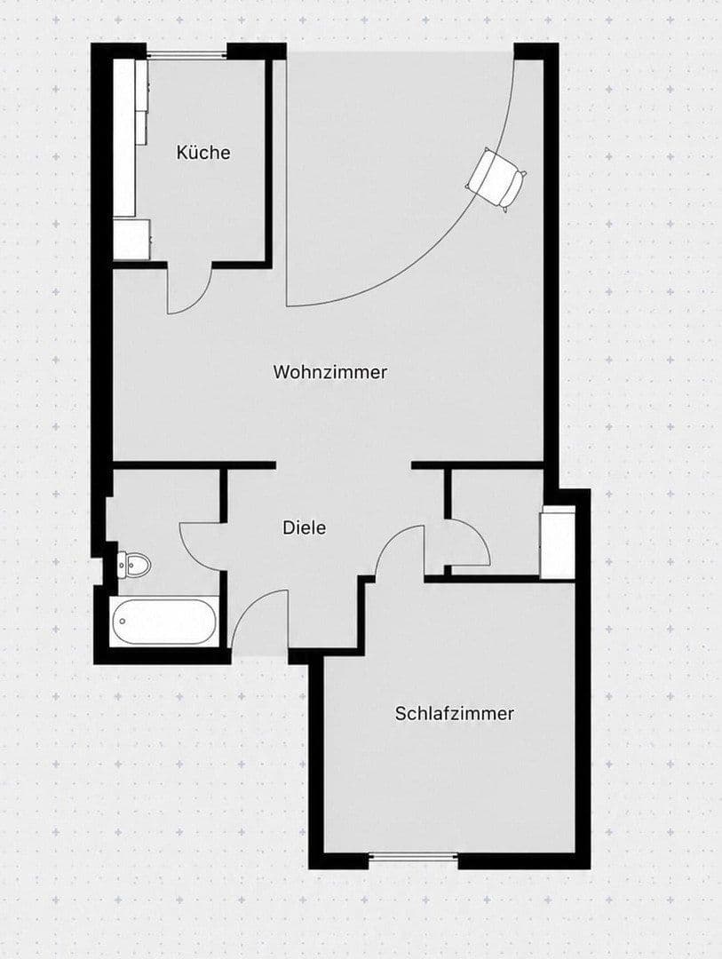 Pronájem bytu 3+kk 80 m², Herten, Severní Porýní-Vestfálsko Pronájem bytu 3+kk 80 m², Herten, Severní Porýní-Vestfálsko