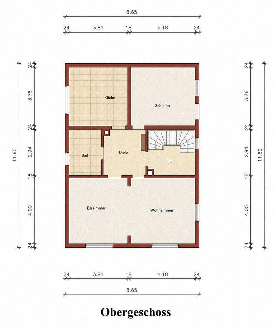Prodej domu 152 m², pozemek 322 m², Rheinstraße 10, 76467 Bietigheim/Baden, Bietigheim, Bádensko-Württembersko Prodej domu 152 m², pozemek 322 m², Rheinstraße 10, 76467 Bietigheim/Baden, Bietigheim, Bádensko-Württembersko