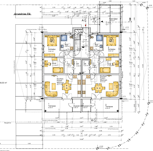 Pronájem bytu 3+1 77 m², Schillerstraße, Langenmosen, Bavorsko Pronájem bytu 3+1 77 m², Schillerstraße, Langenmosen, Bavorsko
