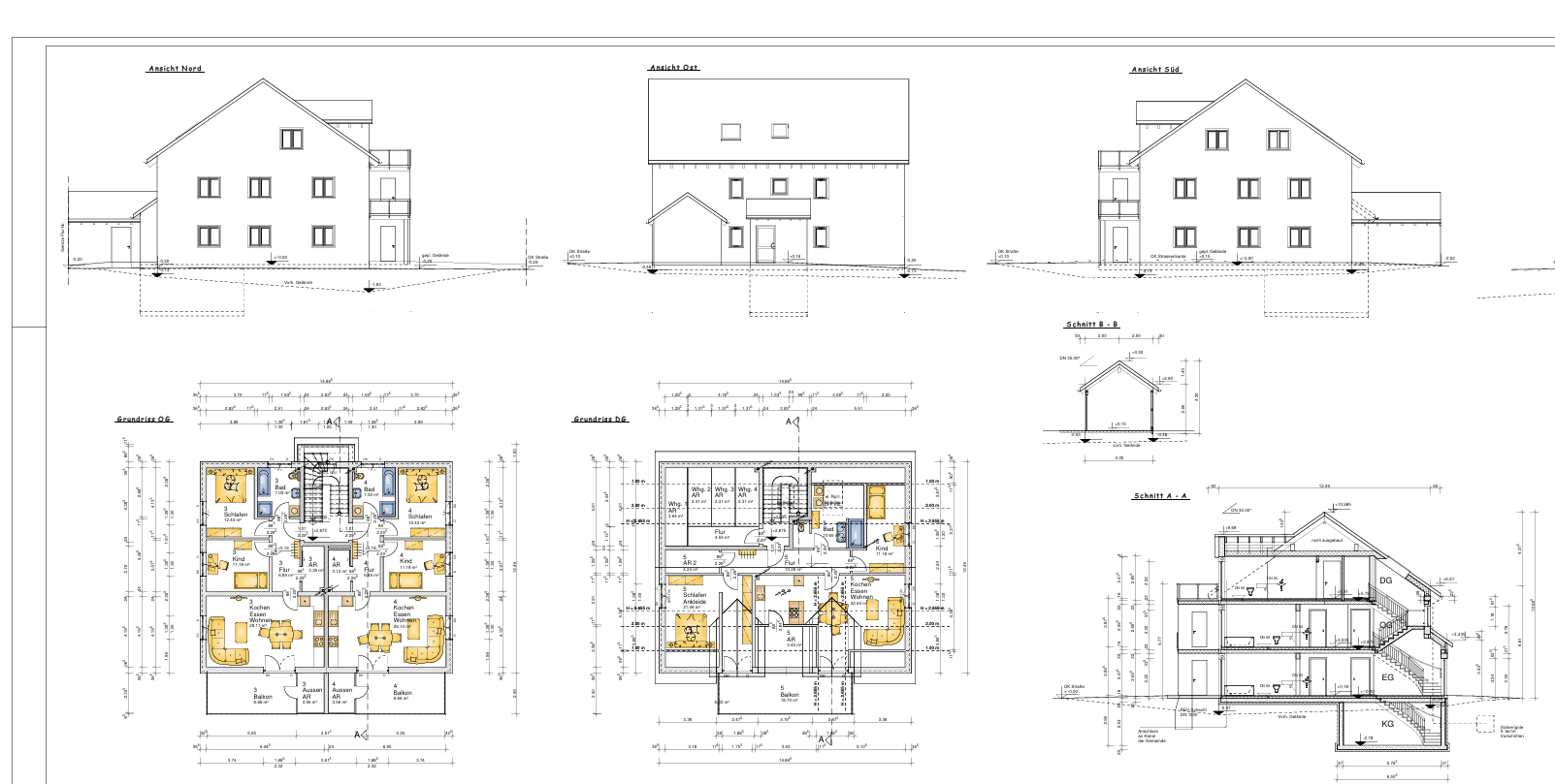 Pronájem bytu 3+1 77 m², Schillerstraße, Langenmosen, Bavorsko Pronájem bytu 3+1 77 m², Schillerstraße, Langenmosen, Bavorsko