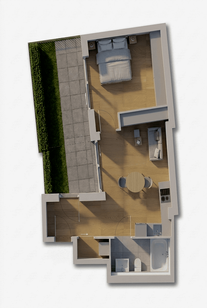 Pronájem bytu 2+1 51 m², Lerchenfeldstraße 28, München-Altstadt-Lehel, Bavorsko Pronájem bytu 2+1 51 m², Lerchenfeldstraße 28, München-Altstadt-Lehel, Bavorsko
