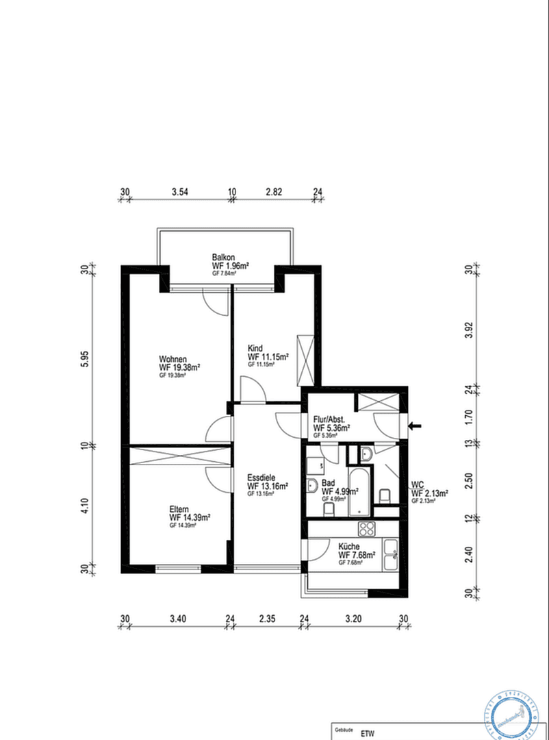 Prodej bytu 3+1 81 m², Bremerhaven, Bremen Prodej bytu 3+1 81 m², Bremerhaven, Bremen