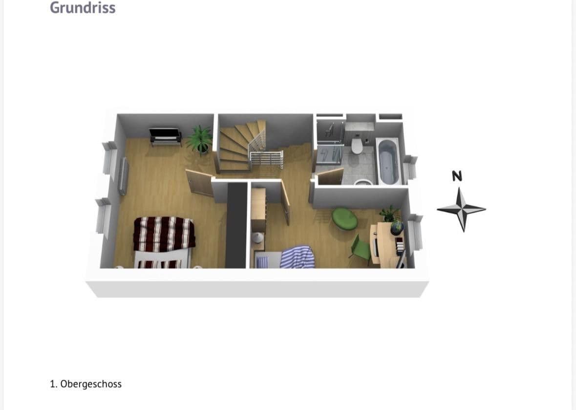 Pronájem domu 115 m², pozemek 117 m², Mainz, Hessen Pronájem domu 115 m², pozemek 117 m², Mainz, Hessen