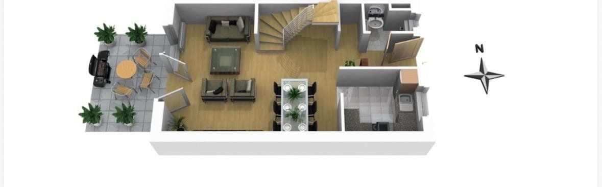 Pronájem domu 115 m², pozemek 117 m², Mainz, Hessen Pronájem domu 115 m², pozemek 117 m², Mainz, Hessen