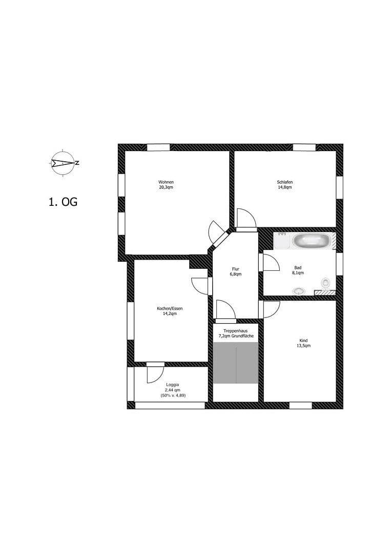 Prodej domu 224 m², pozemek 608 m², Ulmerstrasse 68, Augsburg, Bavorsko Prodej domu 224 m², pozemek 608 m², Ulmerstrasse 68, Augsburg, Bavorsko
