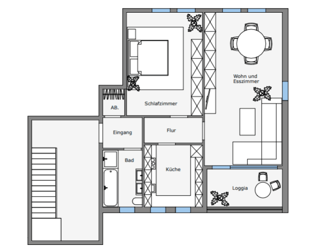 Prodej bytu 2+1 78 m², Zirndorf, Bavorsko Prodej bytu 2+1 78 m², Zirndorf, Bavorsko