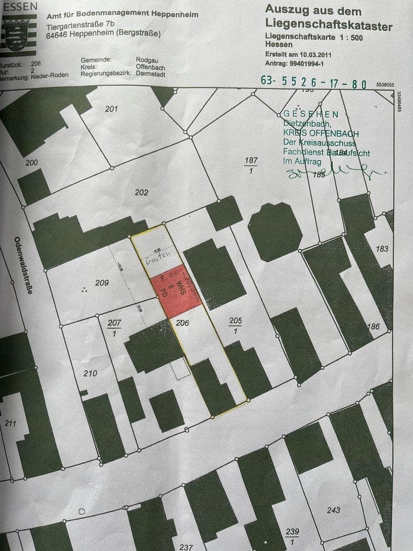 Prodej domu 86 m², pozemek 356 m², Ober-Rodener-Strasse 107, Rodgau, Hessen Prodej domu 86 m², pozemek 356 m², Ober-Rodener-Strasse 107, Rodgau, Hessen