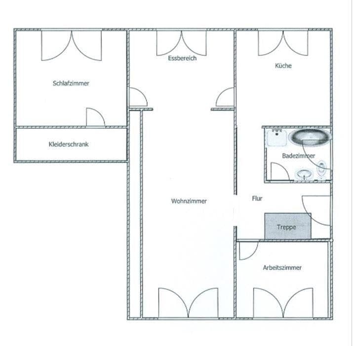 Pronájem bytu 5+1 125 m², Hamburg, Hamburg Pronájem bytu 5+1 125 m², Hamburg, Hamburg