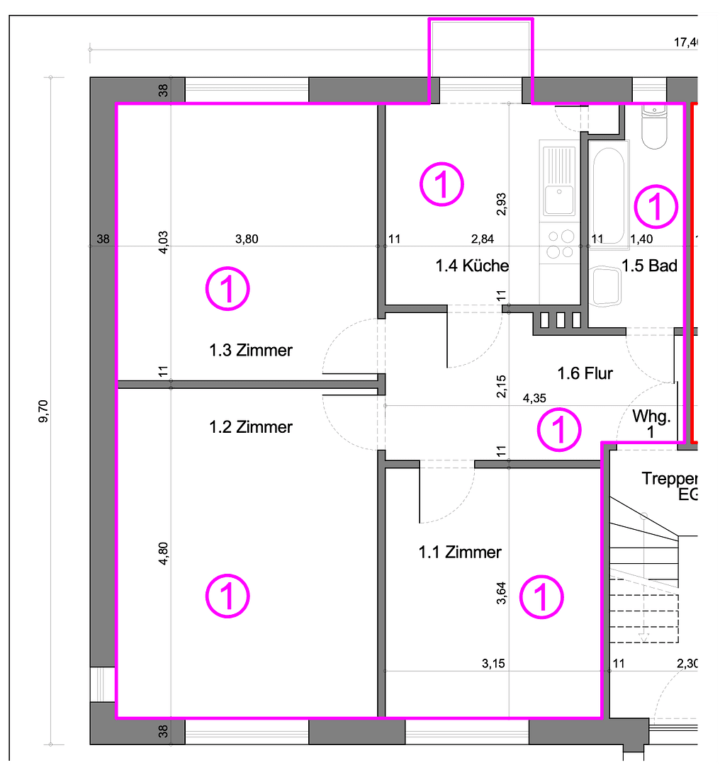 Pronájem bytu 3+1 67 m², Pinneberg, Šlesvicko-Holštýnsko Pronájem bytu 3+1 67 m², Pinneberg, Šlesvicko-Holštýnsko