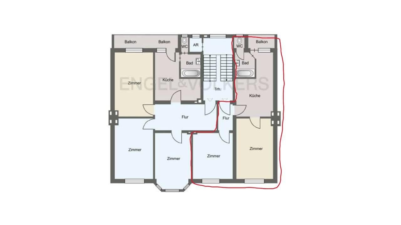 Pronájem bytu 2+1 54 m², Herne, Severní Porýní-Vestfálsko Pronájem bytu 2+1 54 m², Herne, Severní Porýní-Vestfálsko