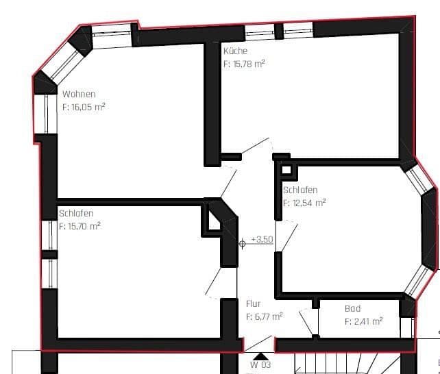 Pronájem bytu 3+1 70 m², Atzelhofstraße 24, Mannheim, Bádensko-Württembersko Pronájem bytu 3+1 70 m², Atzelhofstraße 24, Mannheim, Bádensko-Württembersko