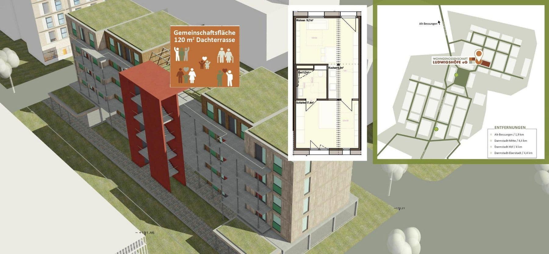 Prodej bytu 3+1 72 m², Kalksteinstraße, Ludwigshöhviertel, Hessen Prodej bytu 3+1 72 m², Kalksteinstraße, Ludwigshöhviertel, Hessen
