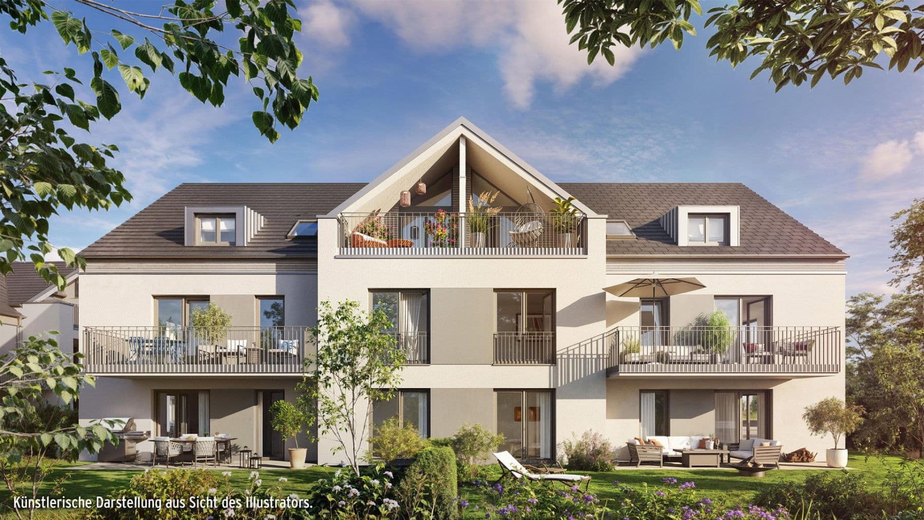 Prodej bytu 3+kk 121 m², Keferloher-Markt-Straße 9b, Putzbrunn-Oedenstockach, Bavorsko Prodej bytu 3+kk 121 m², Keferloher-Markt-Straße 9b, Putzbrunn-Oedenstockach, Bavorsko