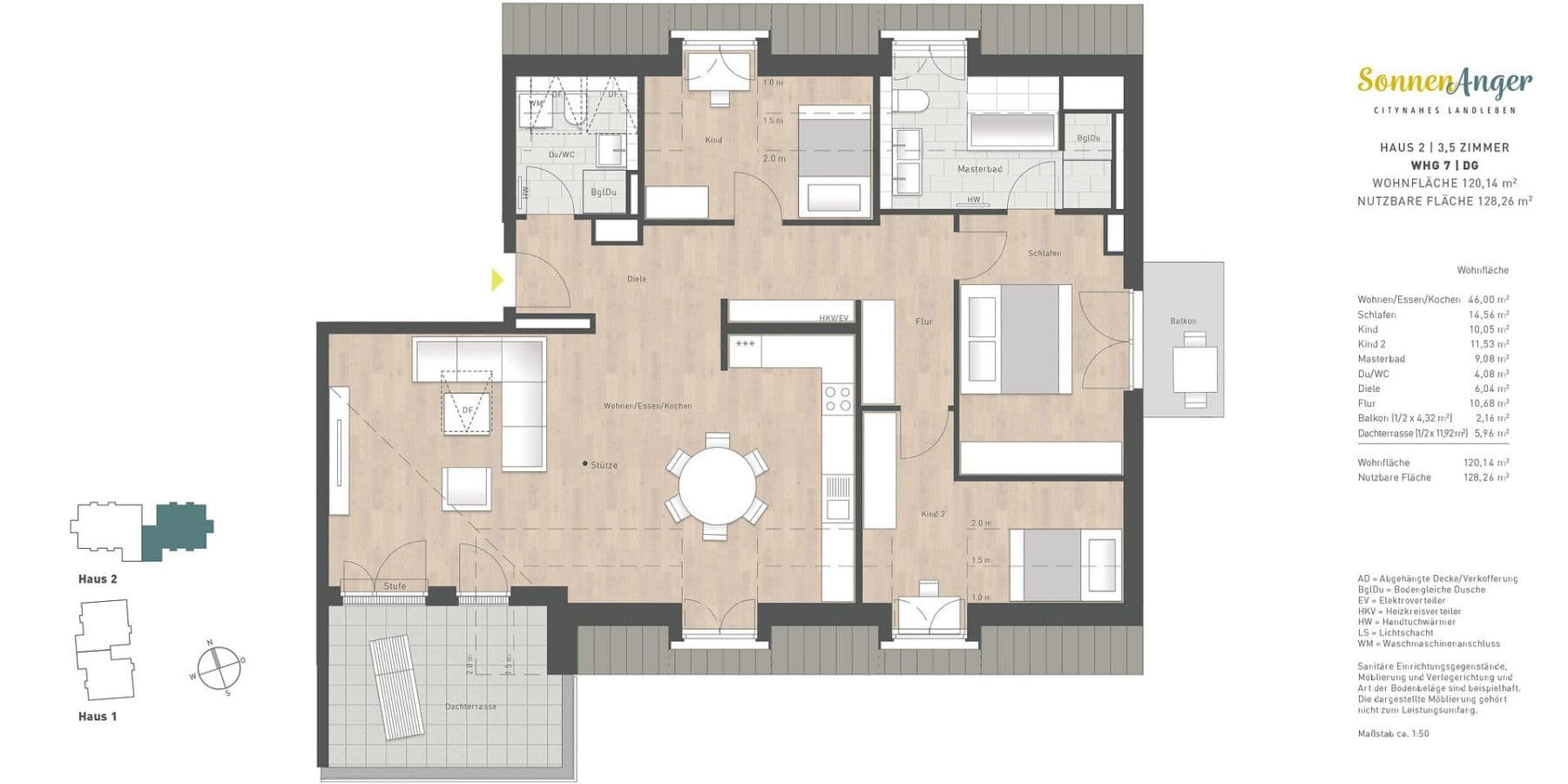 Prodej bytu 3+kk 121 m², Keferloher-Markt-Straße 9b, Putzbrunn-Oedenstockach, Bavorsko Prodej bytu 3+kk 121 m², Keferloher-Markt-Straße 9b, Putzbrunn-Oedenstockach, Bavorsko