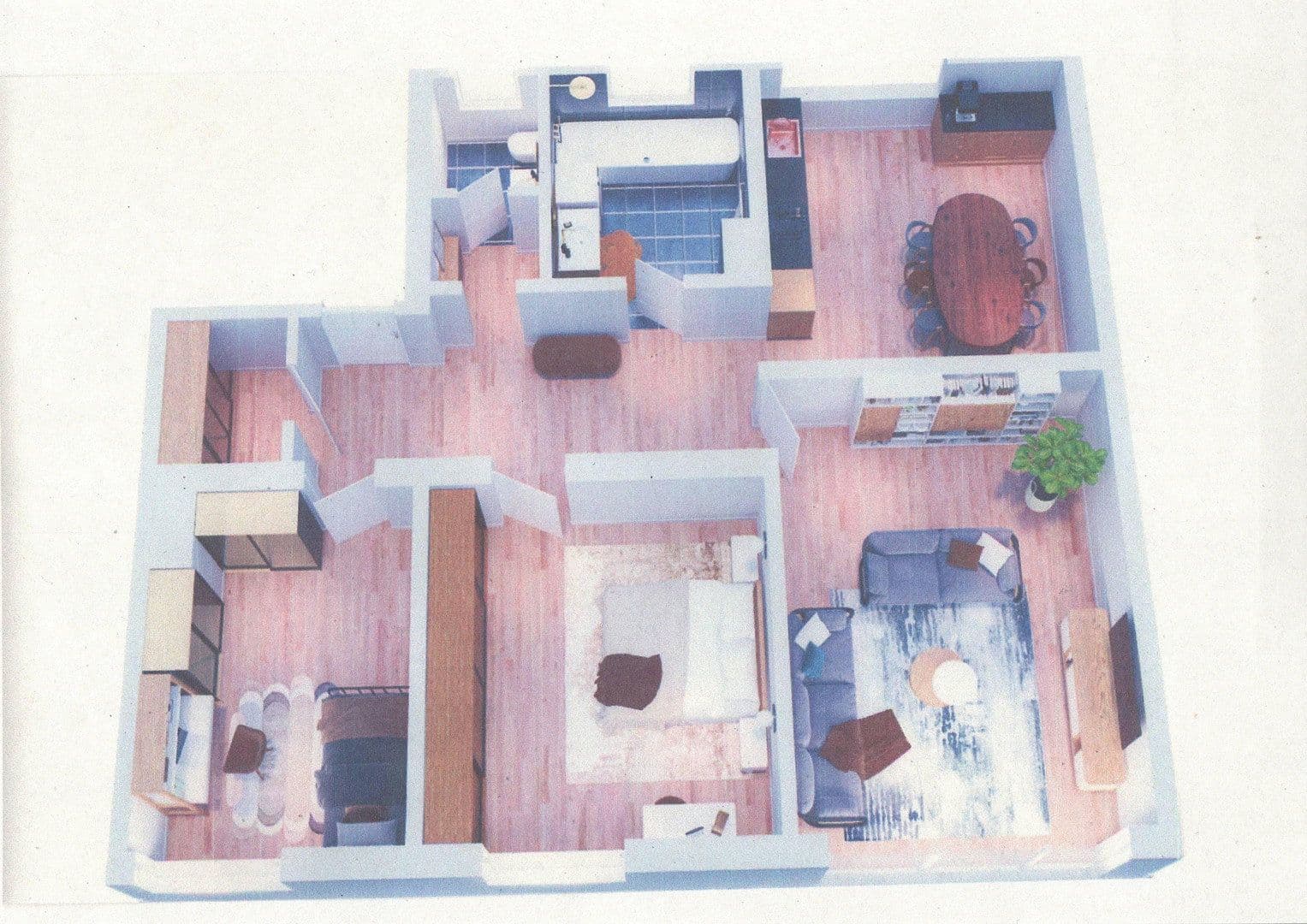 Pronájem bytu 3+1 100 m², Rodalben, Porýní-Falc Pronájem bytu 3+1 100 m², Rodalben, Porýní-Falc