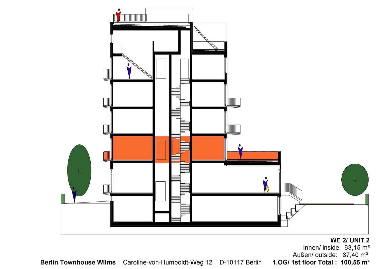 Pronájem bytu 1+1 85 m², Caroline-von-Humboldt-Weg 12, Berlin, Berlín Pronájem bytu 1+1 85 m², Caroline-von-Humboldt-Weg 12, Berlin, Berlín
