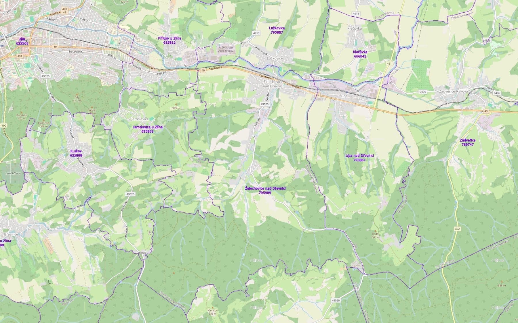 Prodej pozemku 4.500 m², Lípa, Zlínský kraj Prodej pozemku 4.500 m², Lípa, Zlínský kraj