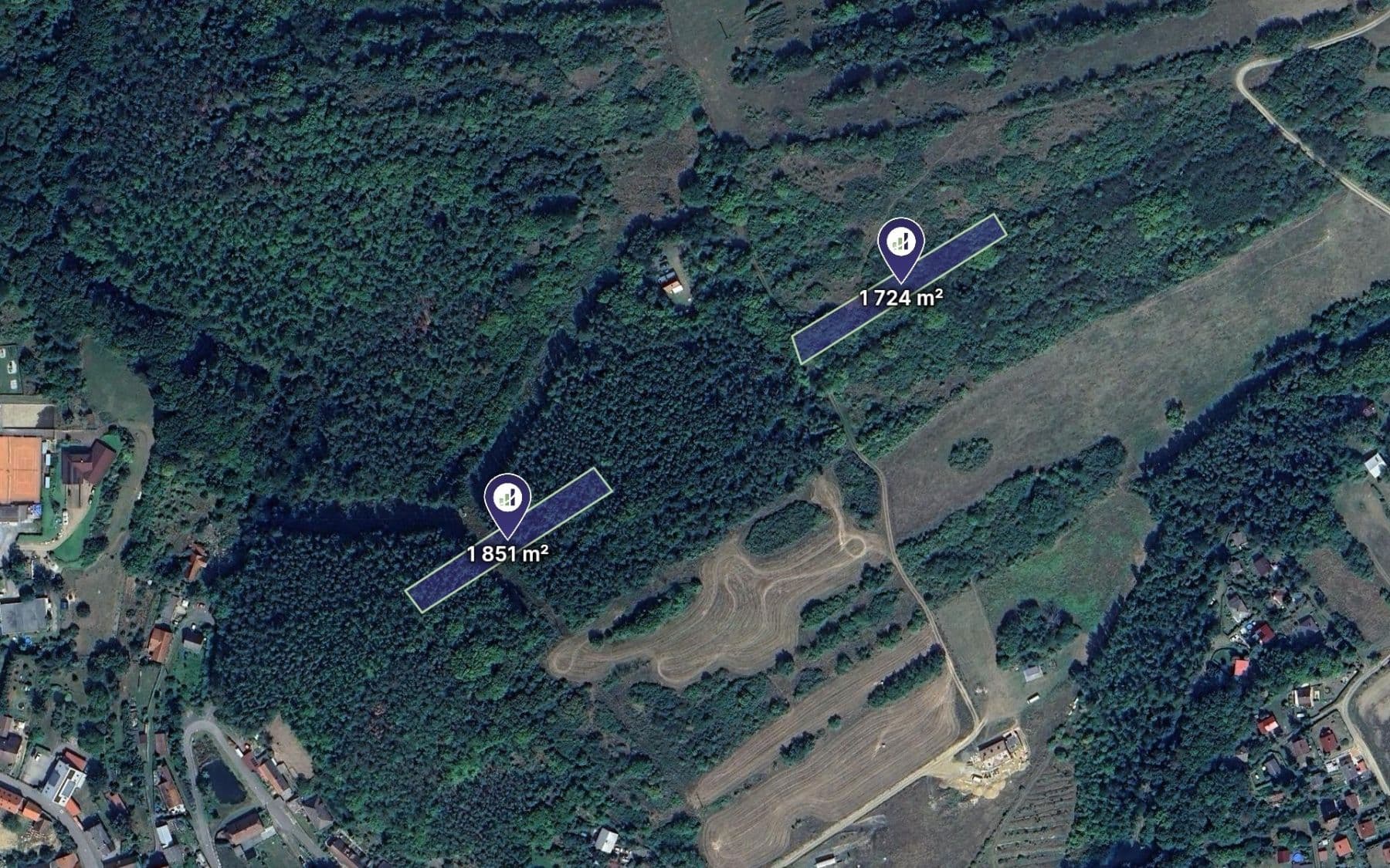 Prodej pozemku 9.095 m², Sýkořice, Středočeský kraj Prodej pozemku 9.095 m², Sýkořice, Středočeský kraj