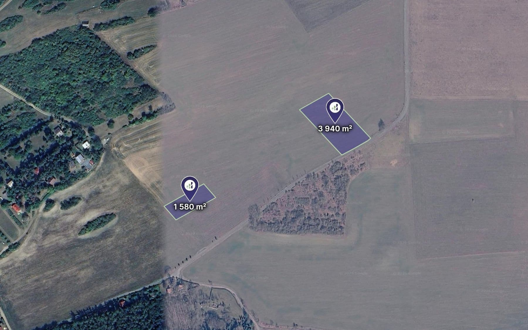 Prodej pozemku 9.095 m², Sýkořice, Středočeský kraj Prodej pozemku 9.095 m², Sýkořice, Středočeský kraj