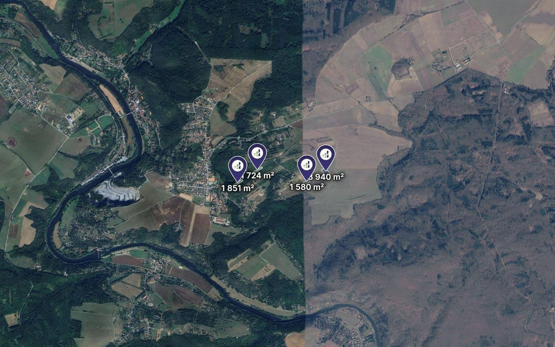 Prodej pozemku 9.095 m², Sýkořice, Středočeský kraj Prodej pozemku 9.095 m², Sýkořice, Středočeský kraj