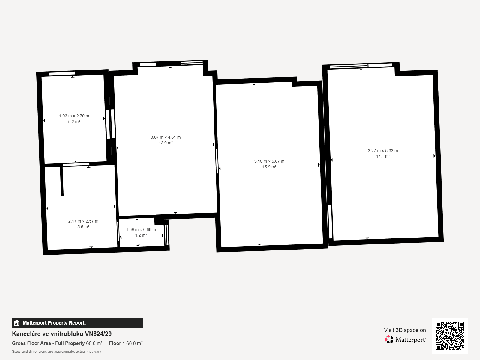 Pronájem nebytového prostoru 58 m², Václavské náměstí, Praha, Praha Pronájem nebytového prostoru 58 m², Václavské náměstí, Praha, Praha