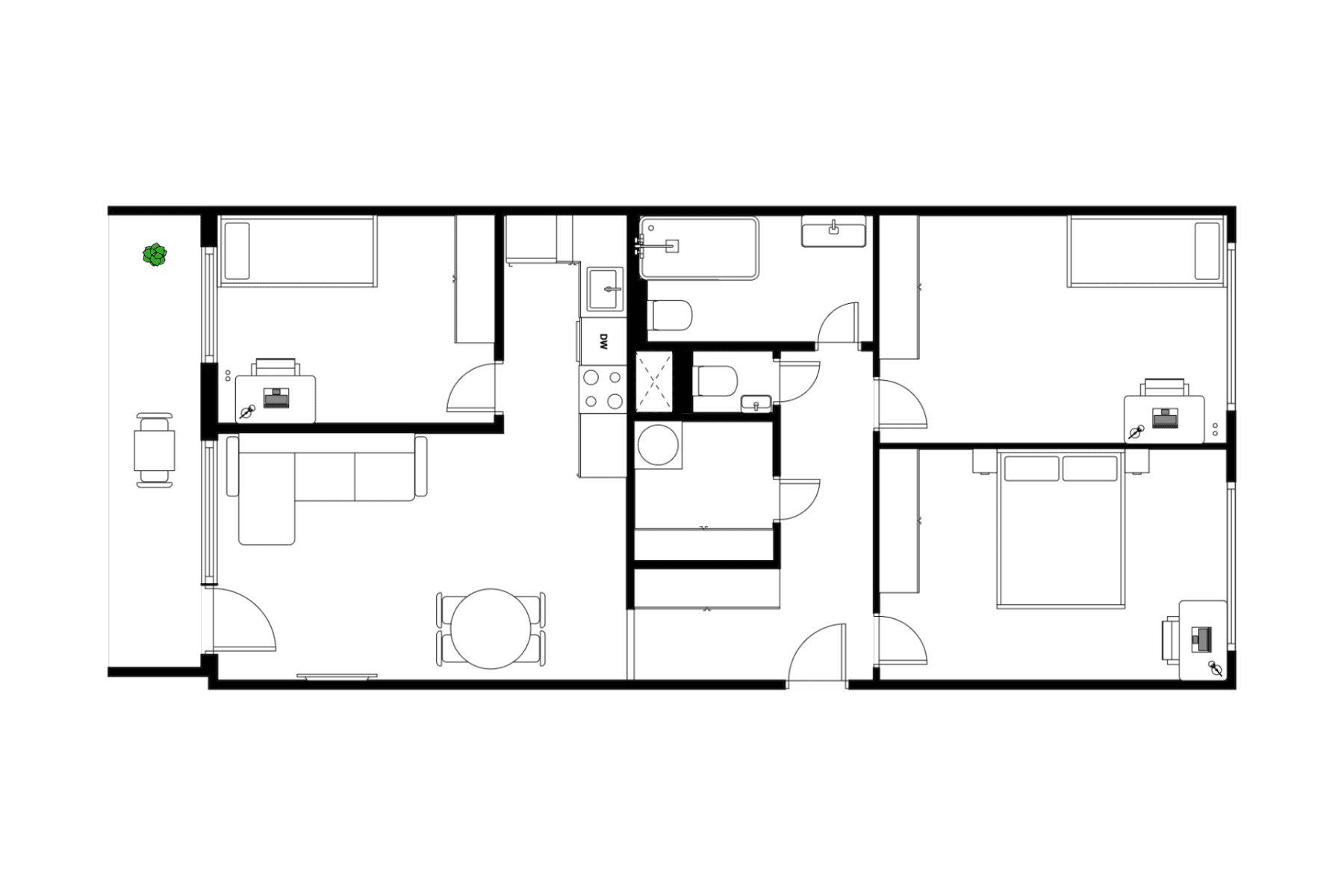 Prodej bytu 4+kk 80 m², Přecechtělova, Praha, Praha Prodej bytu 4+kk 80 m², Přecechtělova, Praha, Praha