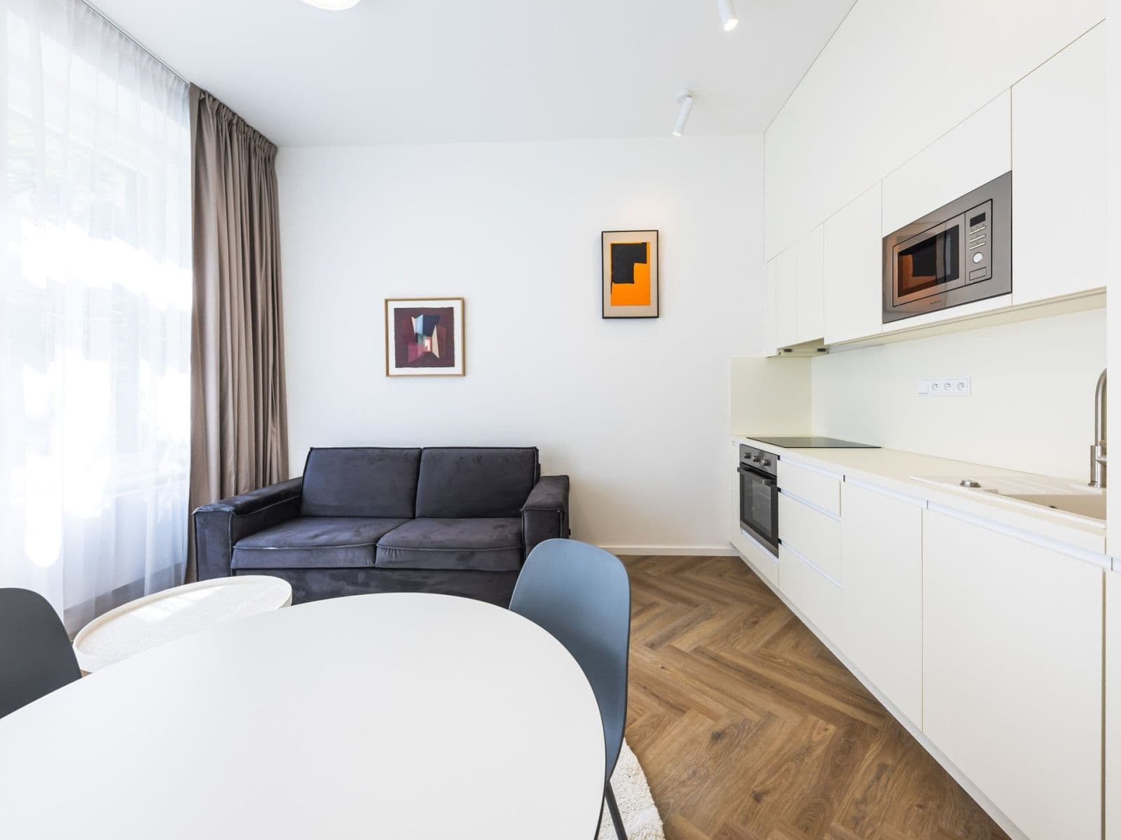 Pronájem bytu 2+kk 41 m², Sázavská, Praha, Praha Pronájem bytu 2+kk 41 m², Sázavská, Praha, Praha