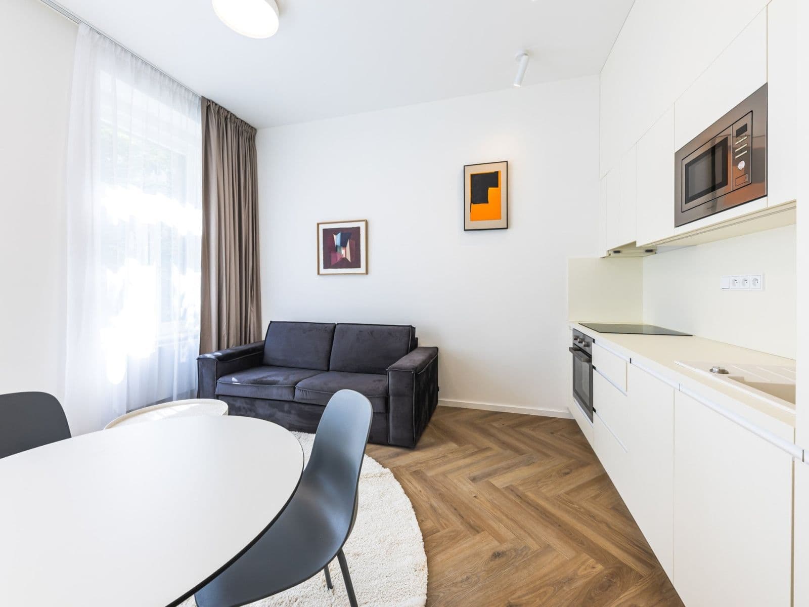 Pronájem bytu 2+kk 41 m², Sázavská, Praha, Praha Pronájem bytu 2+kk 41 m², Sázavská, Praha, Praha