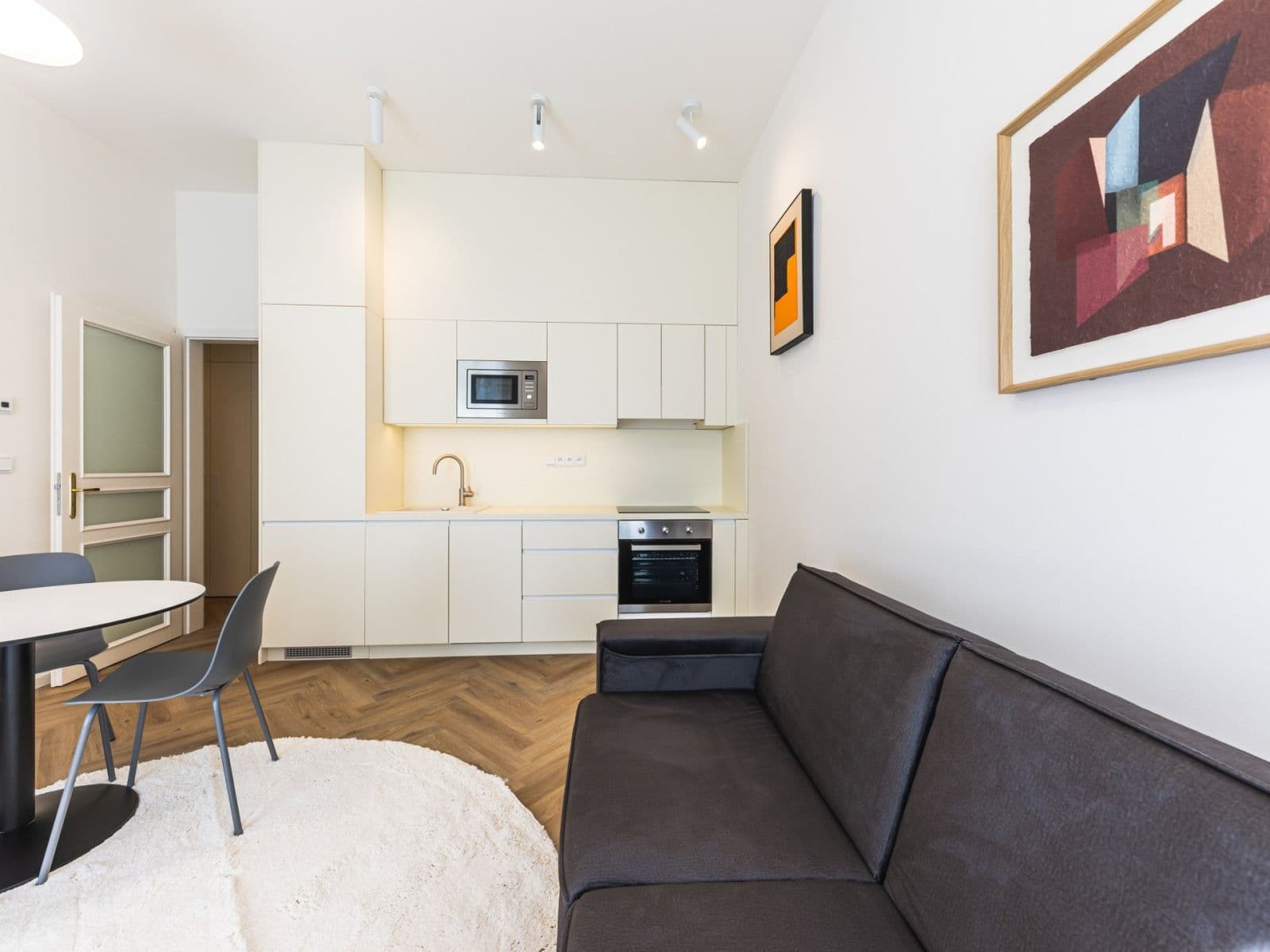 Pronájem bytu 2+kk 42 m², Sázavská, Praha, Praha Pronájem bytu 2+kk 42 m², Sázavská, Praha, Praha