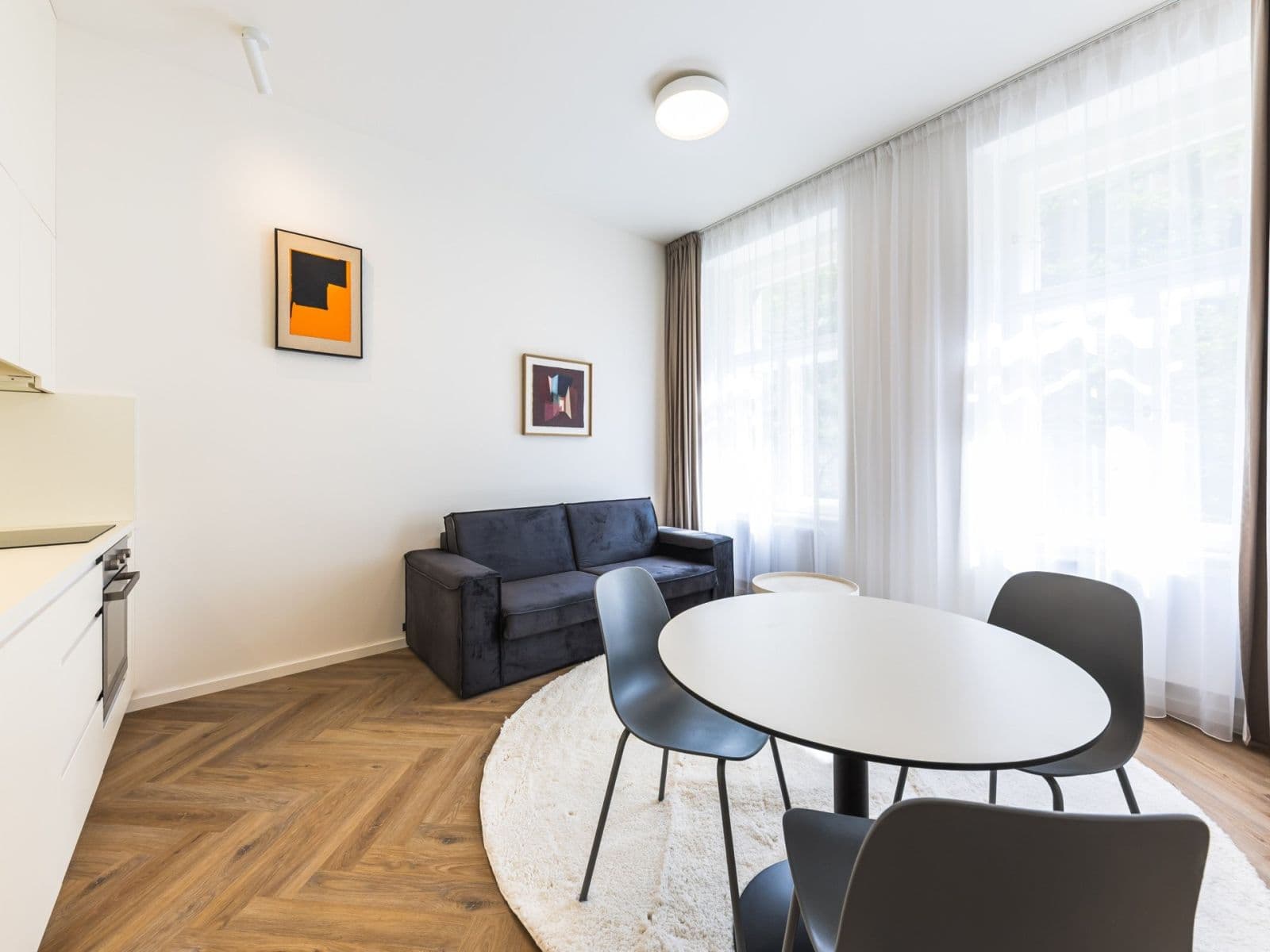 Pronájem bytu 2+kk 42 m², Sázavská, Praha, Praha Pronájem bytu 2+kk 42 m², Sázavská, Praha, Praha
