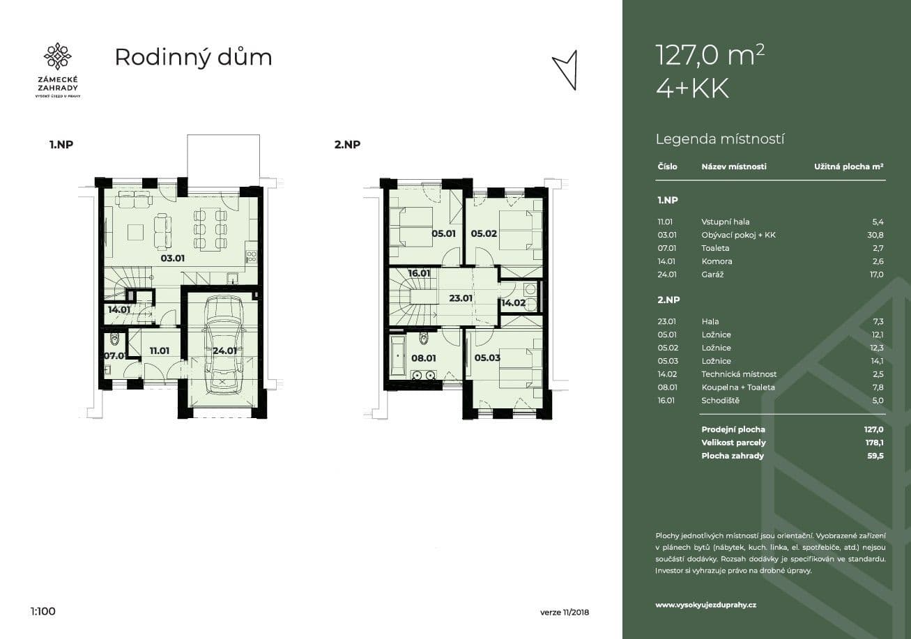 Prodej domu 127 m², pozemek 178 m², Zámecká, Vysoký Újezd, Středočeský kraj Prodej domu 127 m², pozemek 178 m², Zámecká, Vysoký Újezd, Středočeský kraj